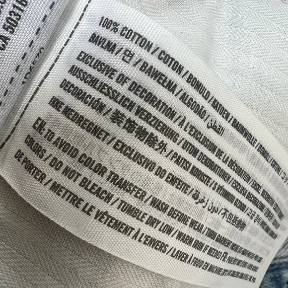 Abercrombie & Fitch Womens Zoe Natural Rise Vintage A-Line A Line Skirt Blue 4 - Picture 2 of 5